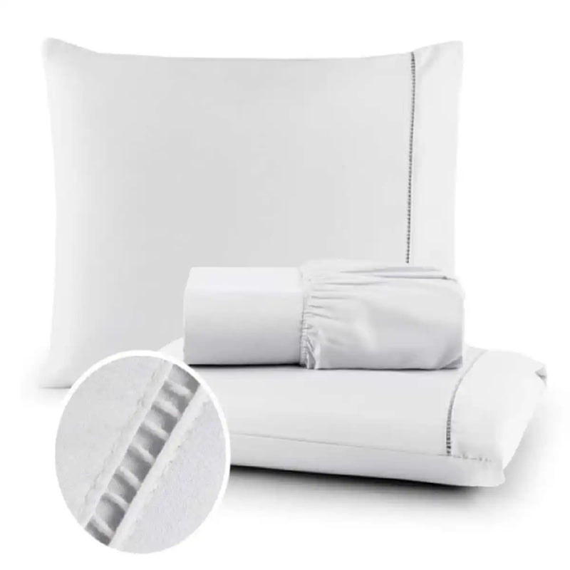 Jogo de cama  QUEEN 3 peças 400 Micro Percale