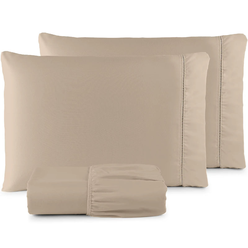 Jogo de cama  QUEEN 3 peças 400 Micro Percale